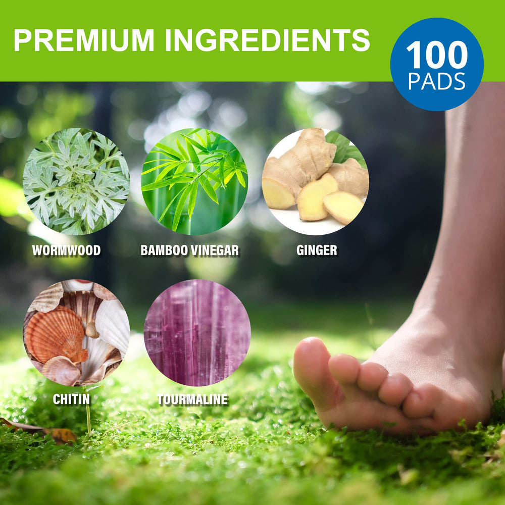AOSORW adhesive sheets accompany foot pads for secure overnight wear