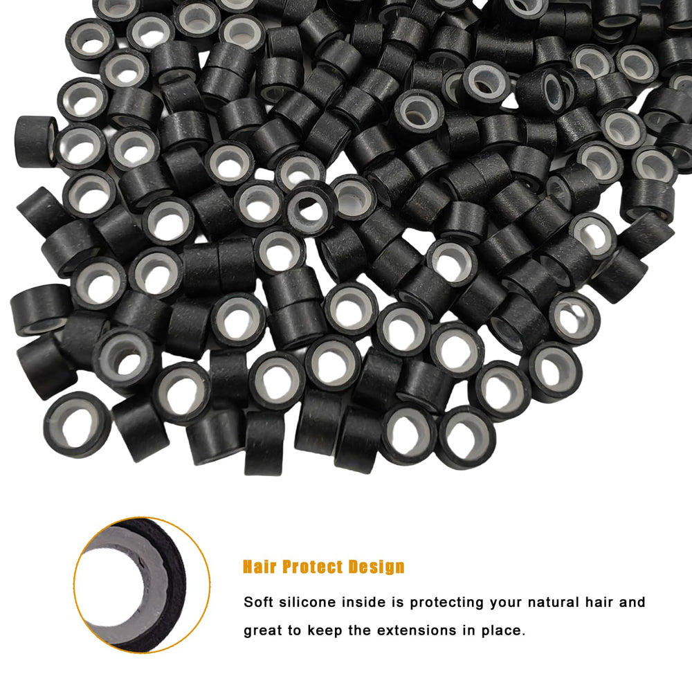 Aouuhe bead color variation includes black to blonde shades