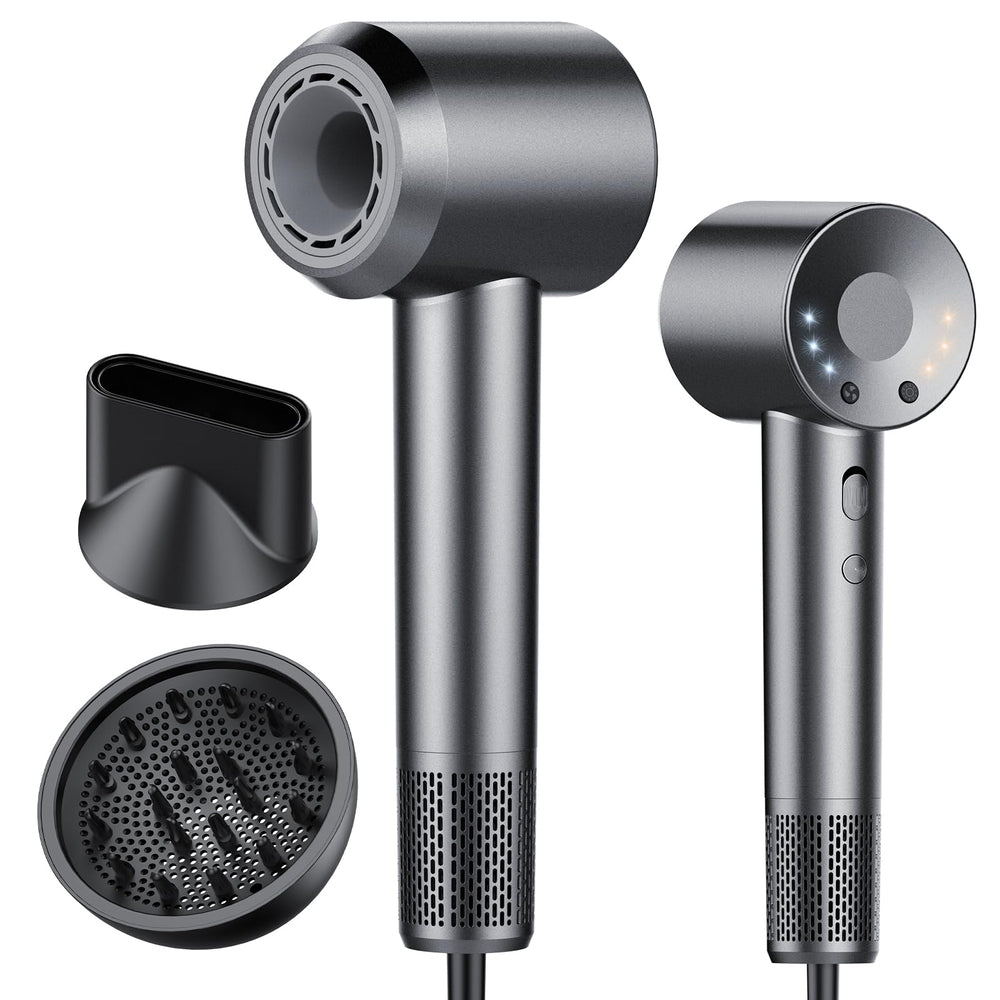 Aowoka hair dryer with brushless motor for fast drying and smooth hair