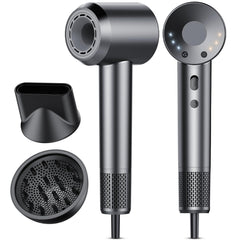 Aowoka hair dryer brushless motor close-up for lightning-fast drying