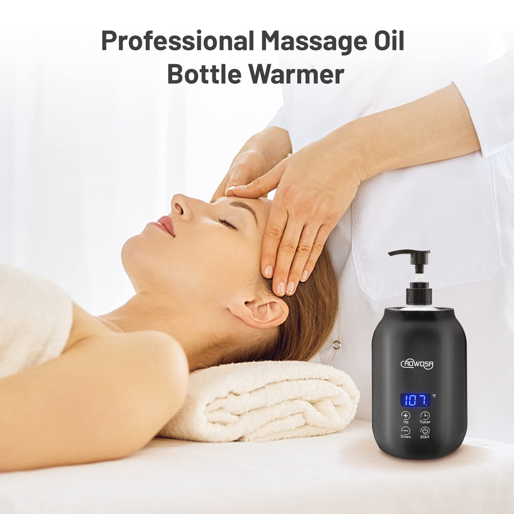 AOWOSA detachable bottle eases cleaning and refilling between clients.