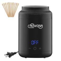 AOWOSA Mini Wax Warmer front view showing compact design for on-the-go waxing.