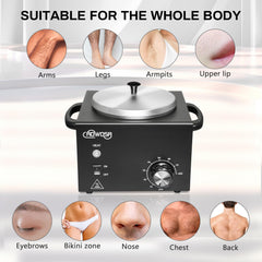 AOWOSA wax sticks collection included for even, smooth application.