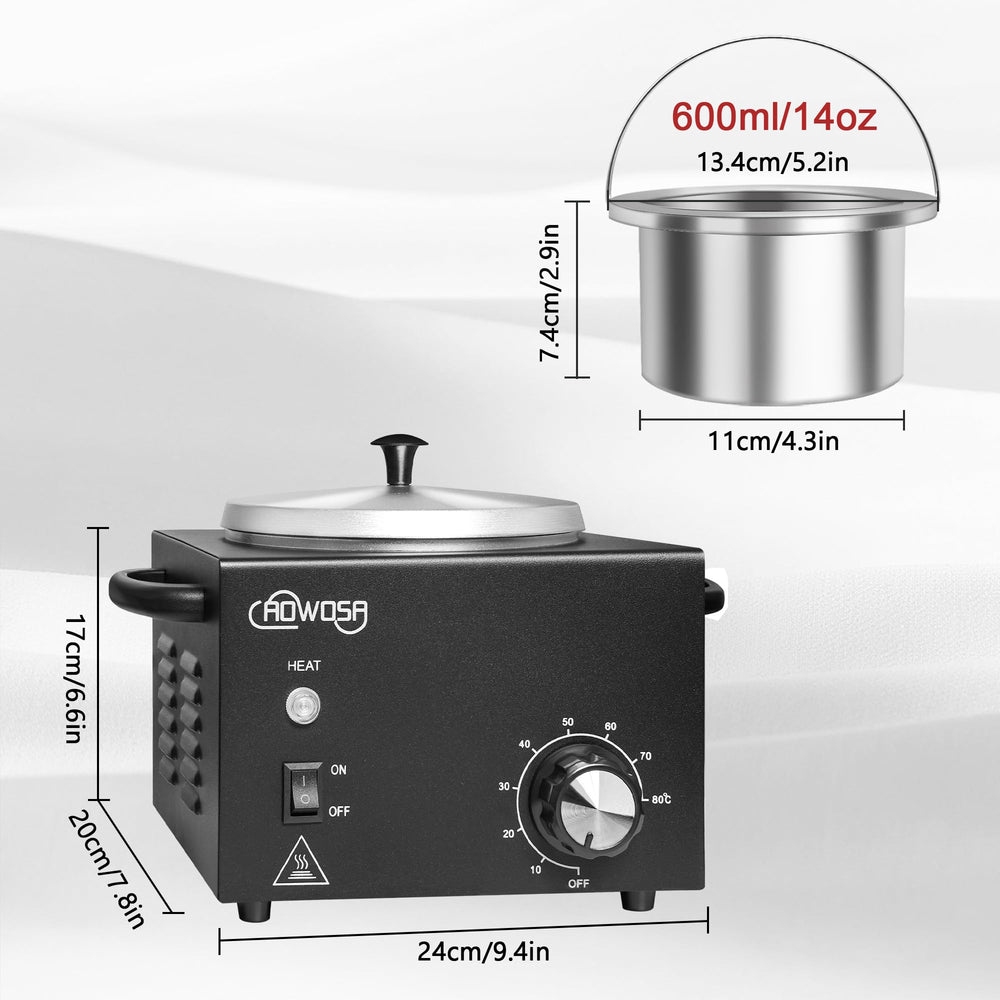 AOWOSA auto-shutoff feature image emphasizes overheating protection during use.
