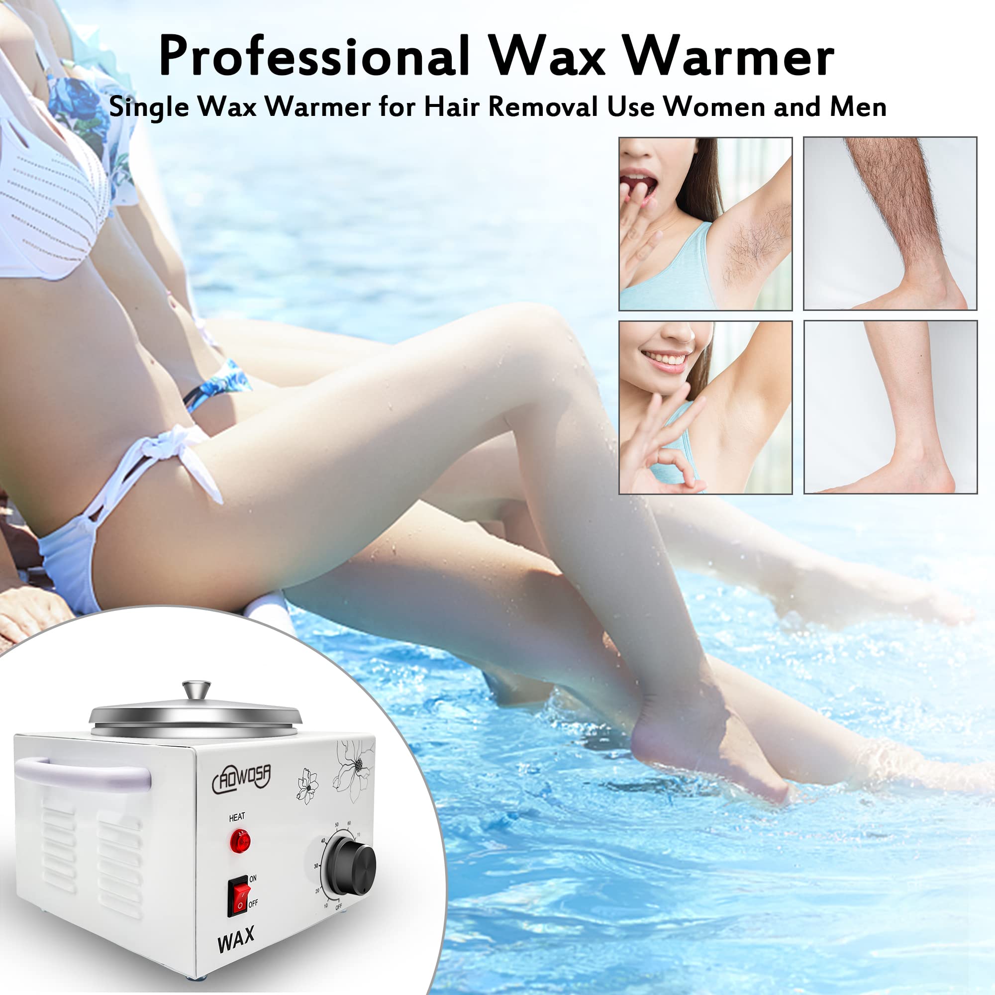 AOWOSA compact professional design fits small salon counters without sacrificing capacity.