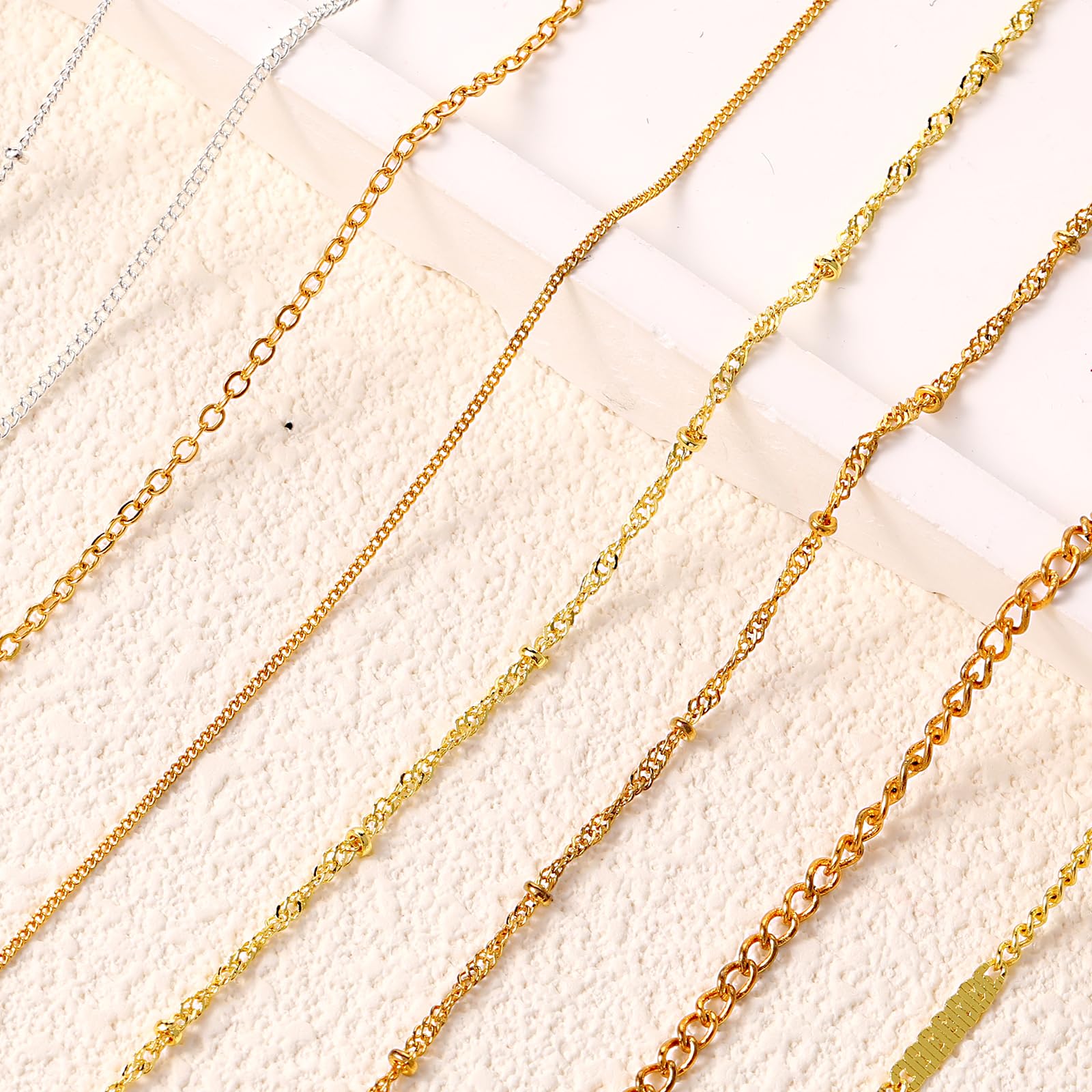 AOZUO gift-pack nail chains ideal for crafting-loving friends.