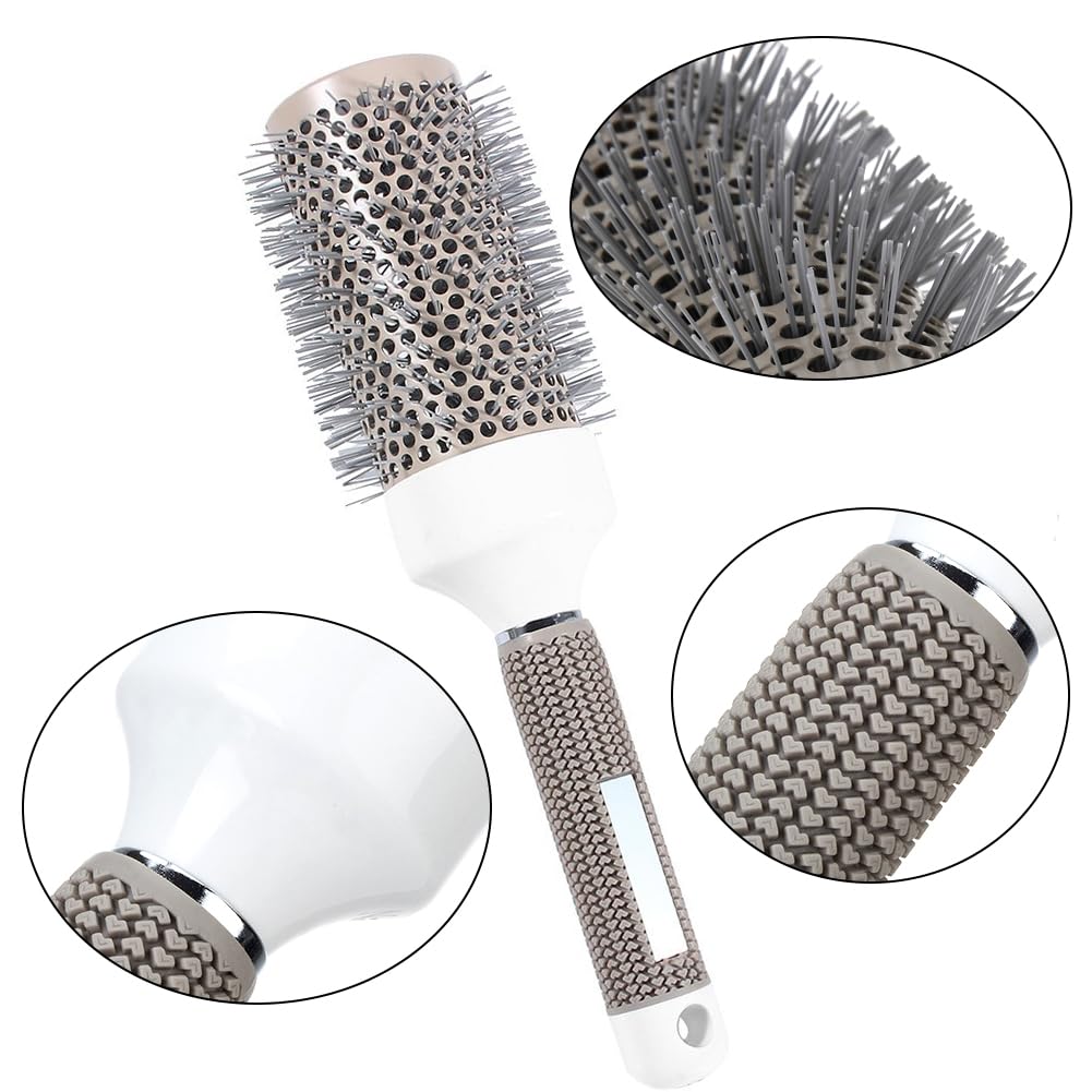 Aozzy round brush 25mm for soft waves and controlled blow-drying.