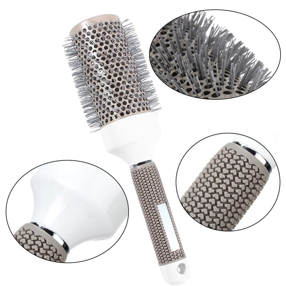 Aozzy round brush 25mm for soft waves and controlled blow-drying.