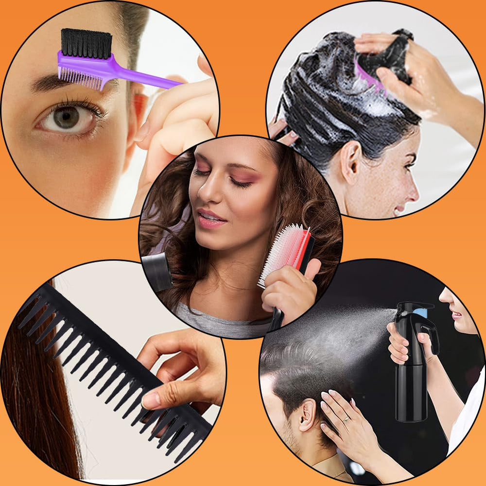 Aozzy wide-tooth comb eases detangling with minimal breakage.