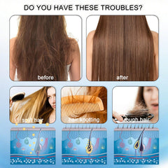 Aparthy hair growth roll-on serum texture shows lightweight, fast-absorbing formula with no sticky residue.