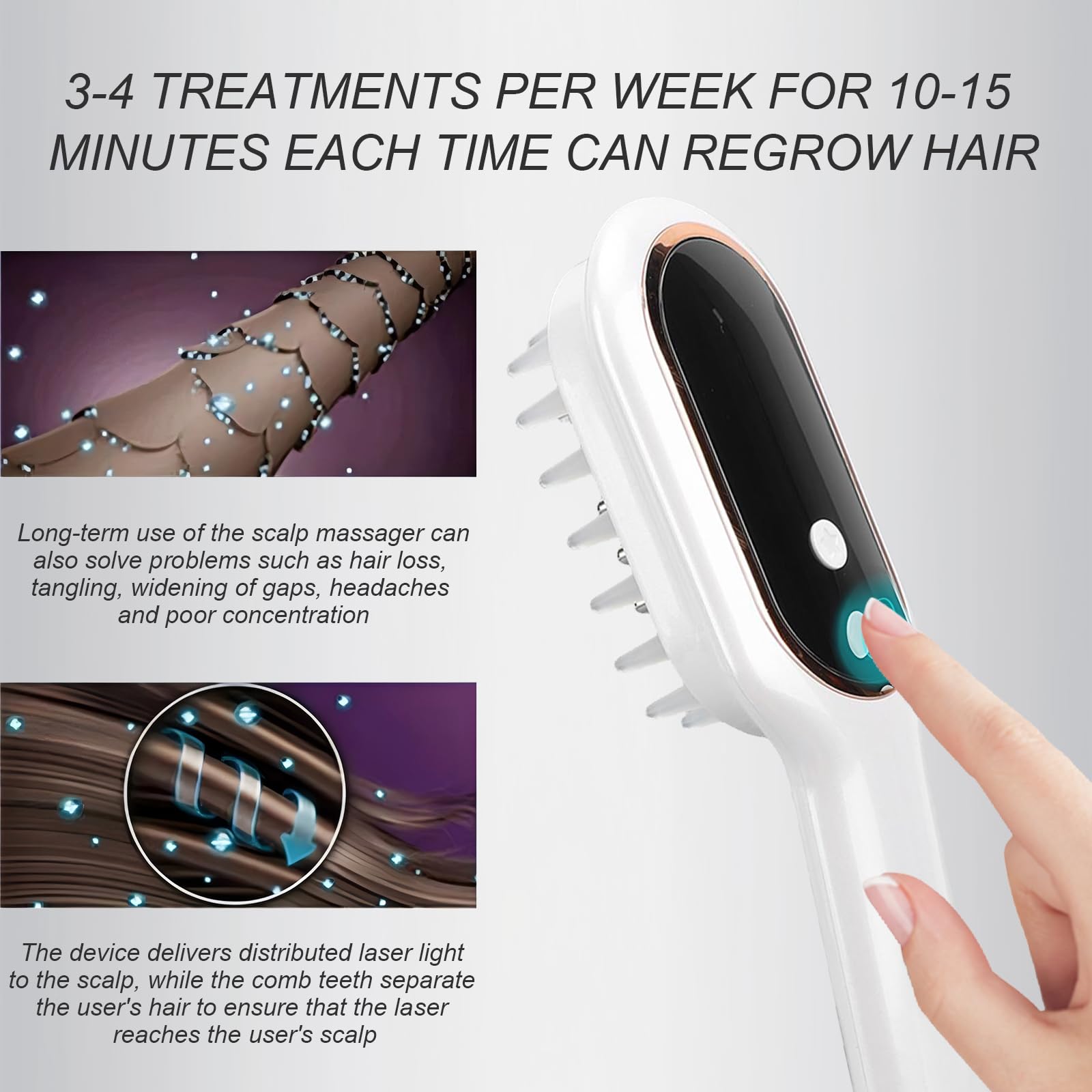 Apbier Laser Hair Growth Comb gift set ideal for hair care enthusiasts