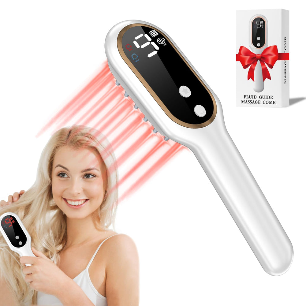 Apbier Laser Hair Growth Comb lightweight, suitable for long sessions