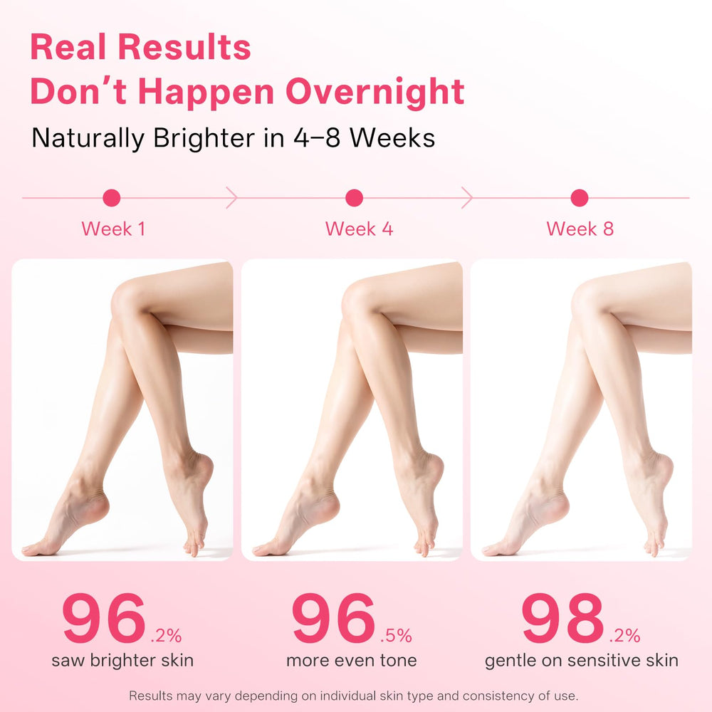 APBM Skin Lightening Cream inner thigh and bikini area for more even tone.