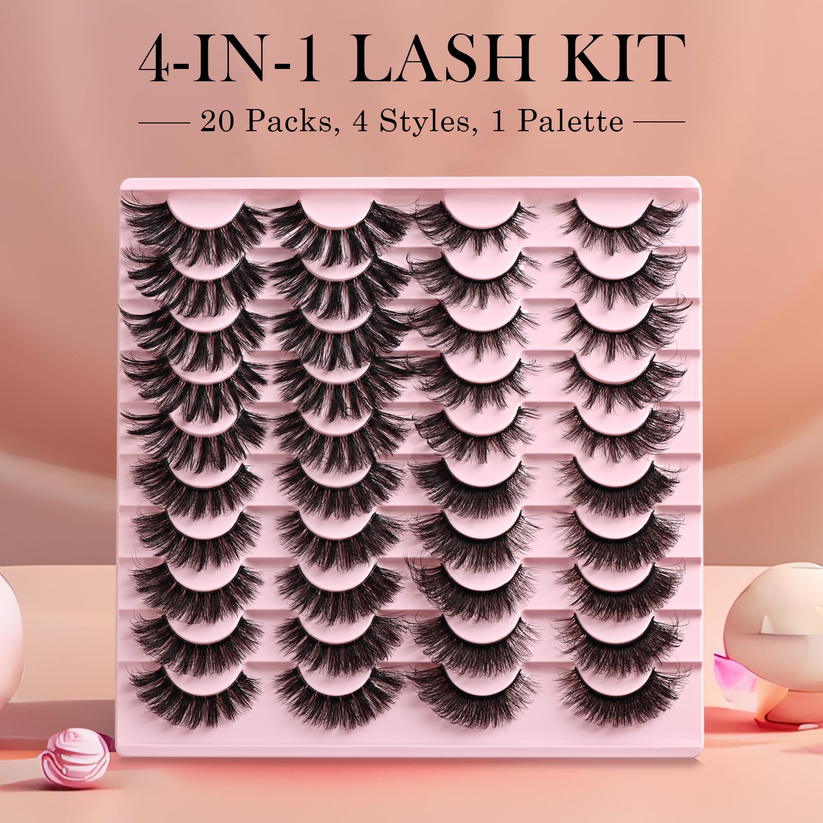 APCYUST Lashes cruelty-free design blends fluffy volume with ethical appeal.