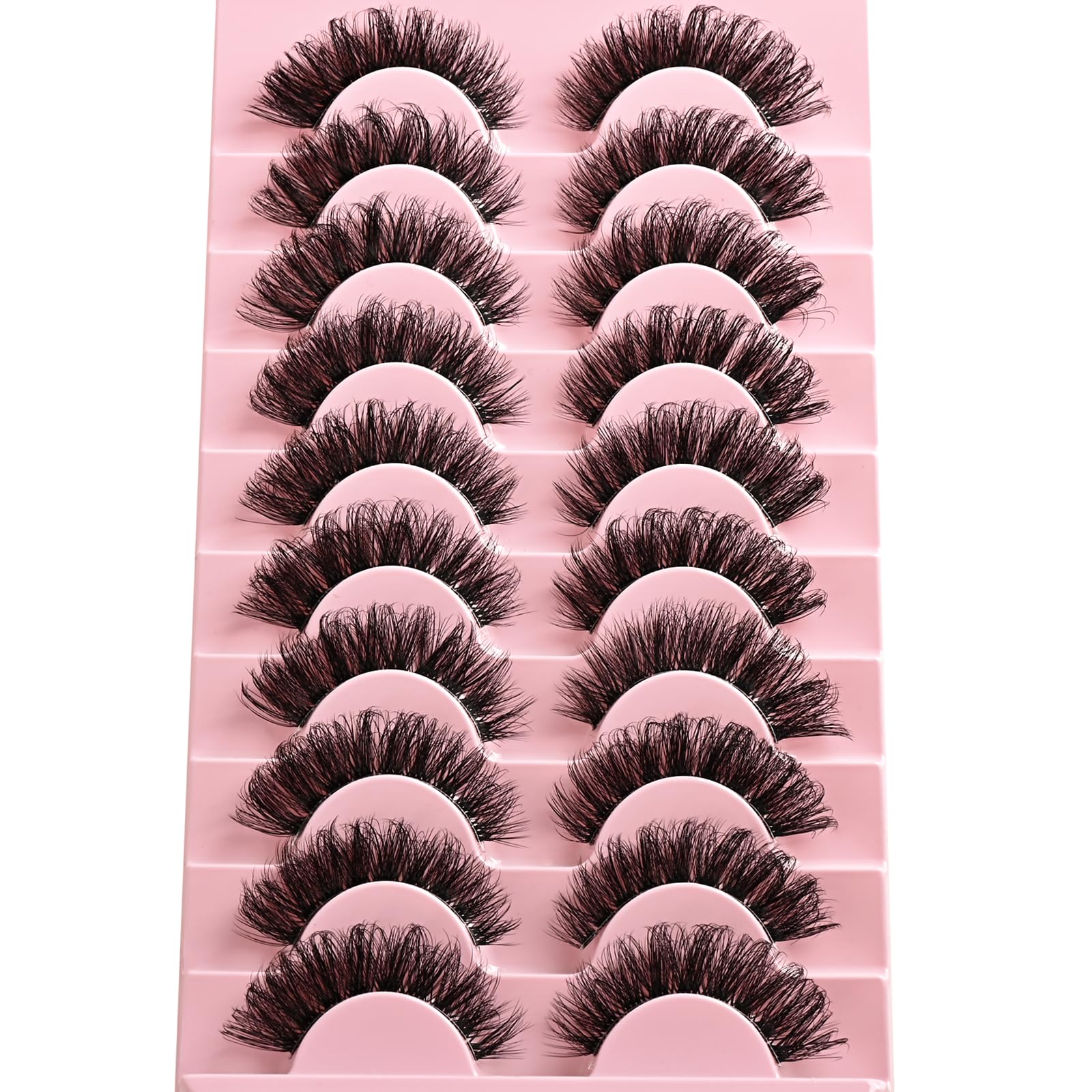 APCYUST Lashes multi-pair cruelty-free set emphasizes reusable option and value