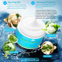 Aphesia Urea 40% cream rich texture for fast-absorbing moisture with botanicals.