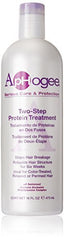 Aphogee Two-Step Treatment setup shows wash-day routine for damaged hair care