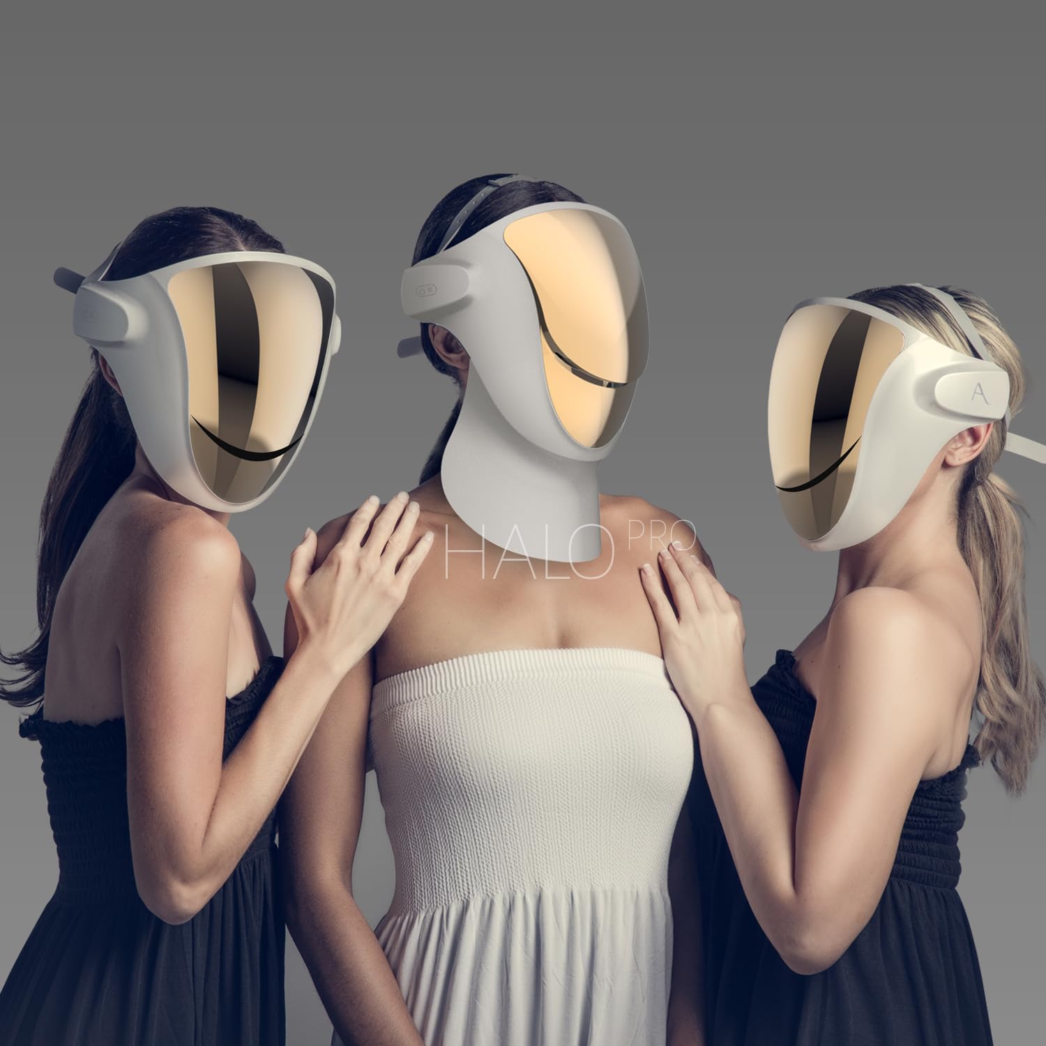 Aphrona Halo neck coverage with magnetic attachment for secure fit