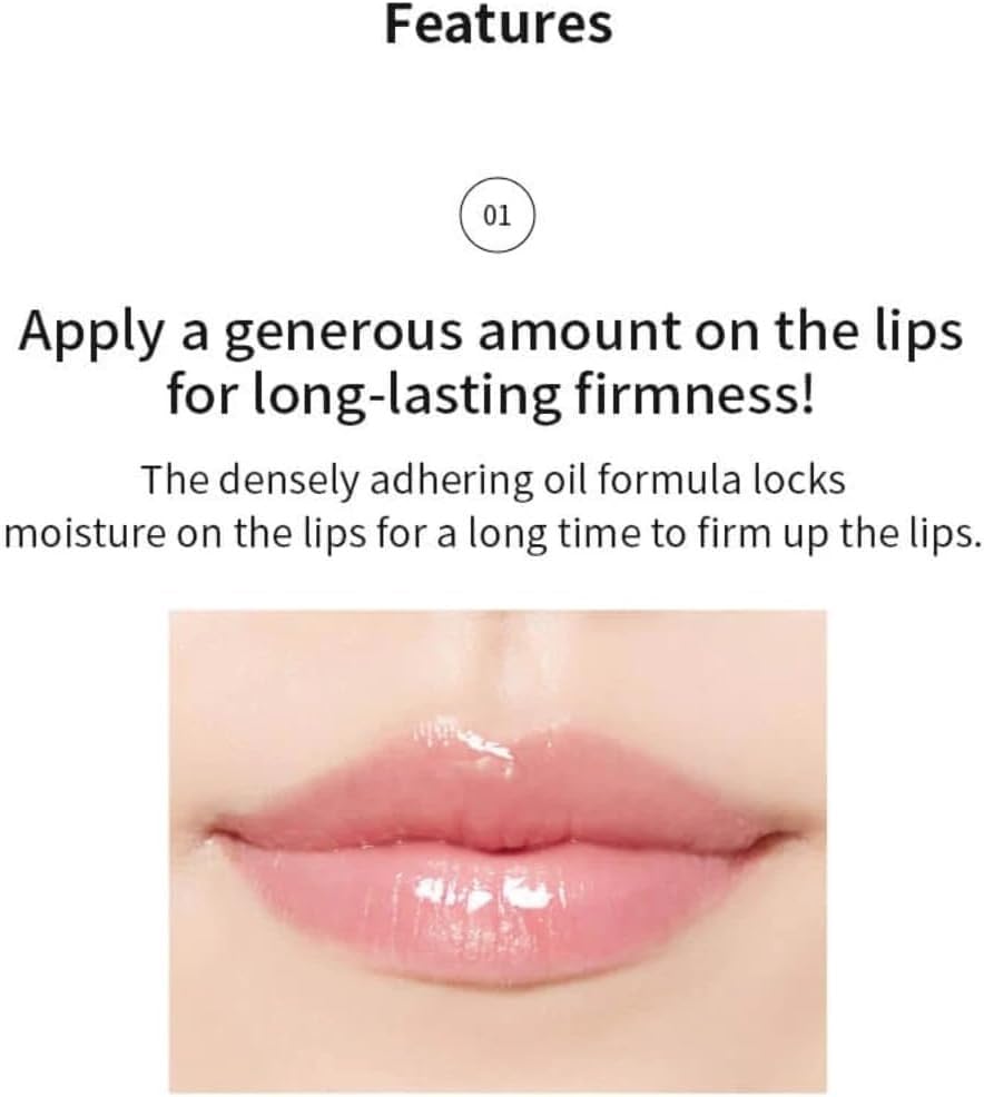 A'PIEU Honey & Milk Lip Oil texture closeup reveals silky, non-sticky finish