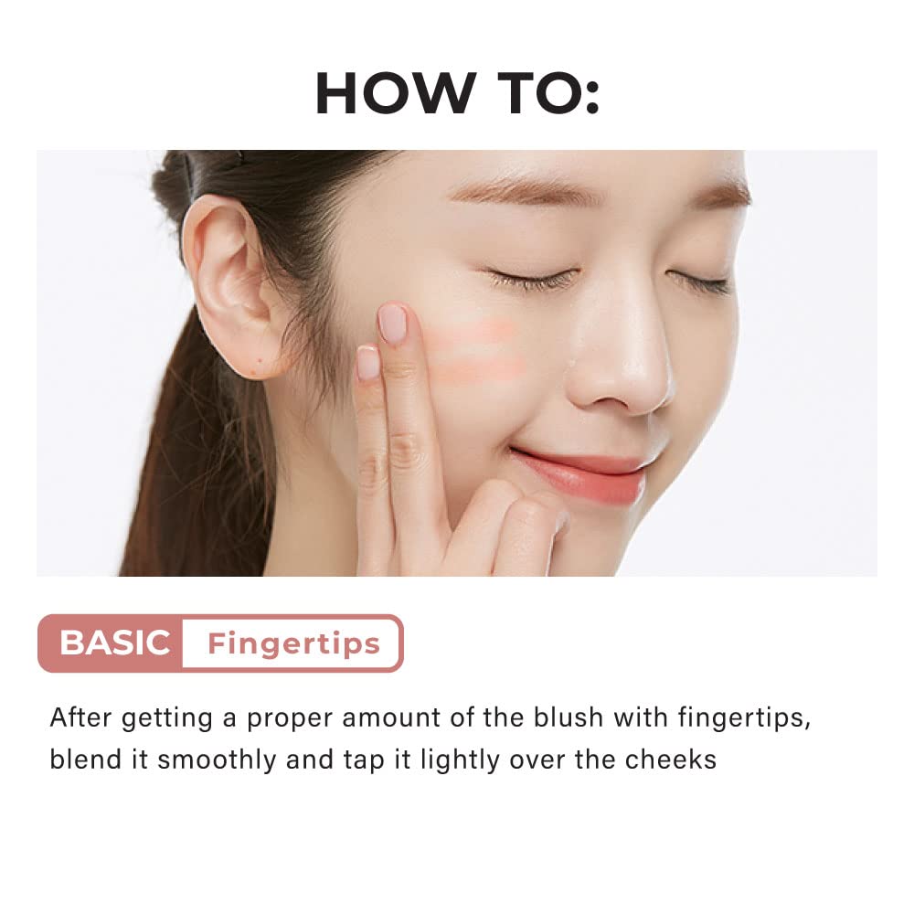 A'PIEU Juicy-Pang Jelly Blusher BE02 natural-tone swatch for everyday glow.