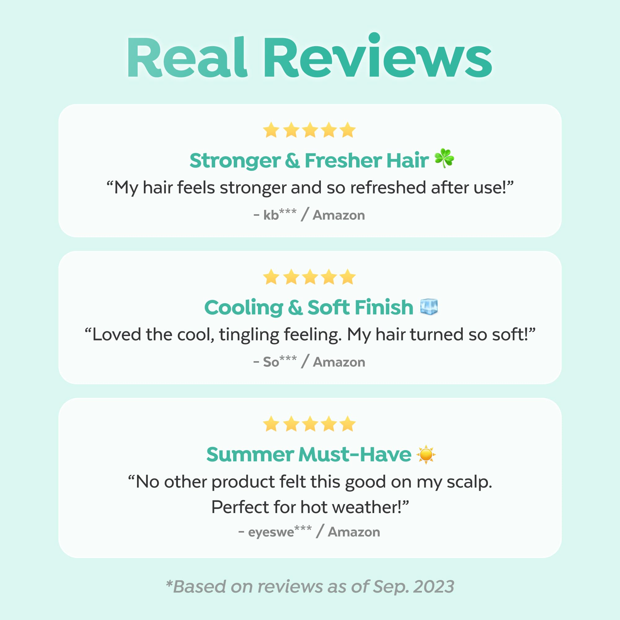 A'PIEU Mint Hair Vinegar pour into hand showing easy post-shampoo rinse step.