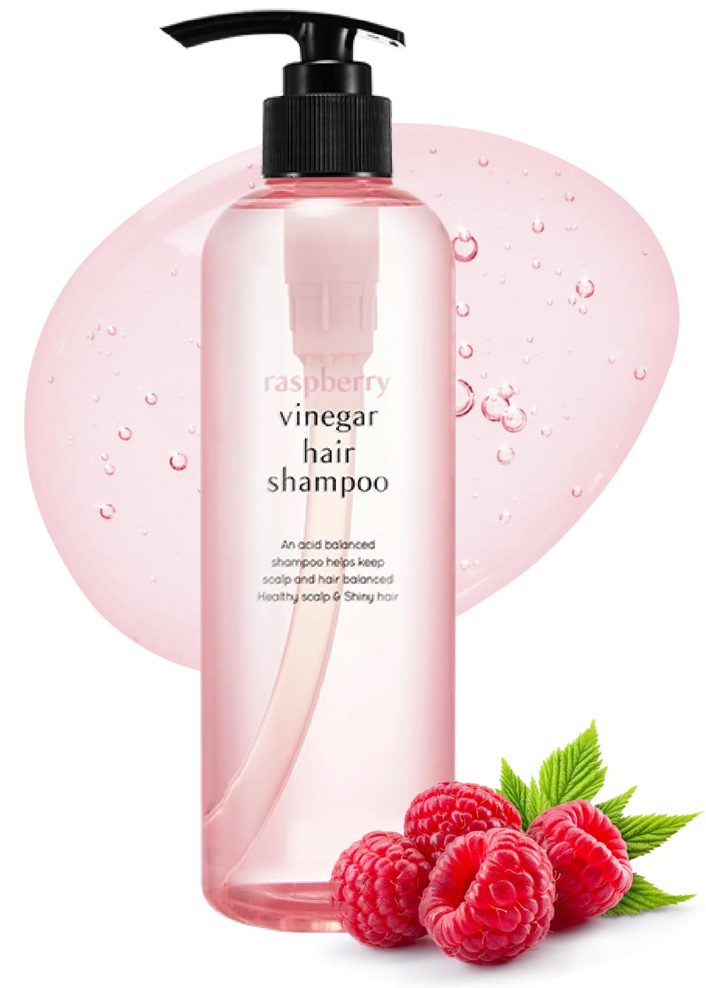 A'PIEU Raspberry Vinegar Shampoo bottle for daily scalp cleansing and gentle care