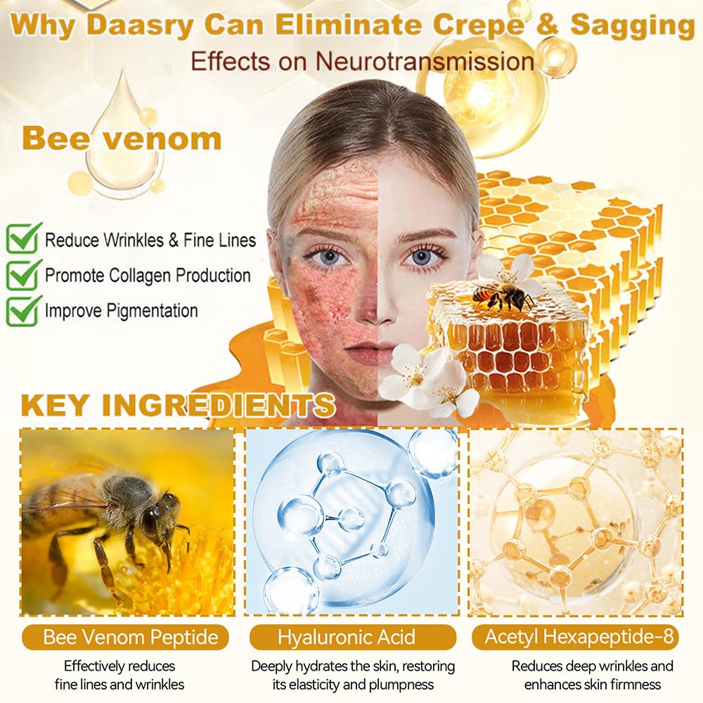 APKAPK Bee Venom Cream after-application glow suggesting hydrated skin.