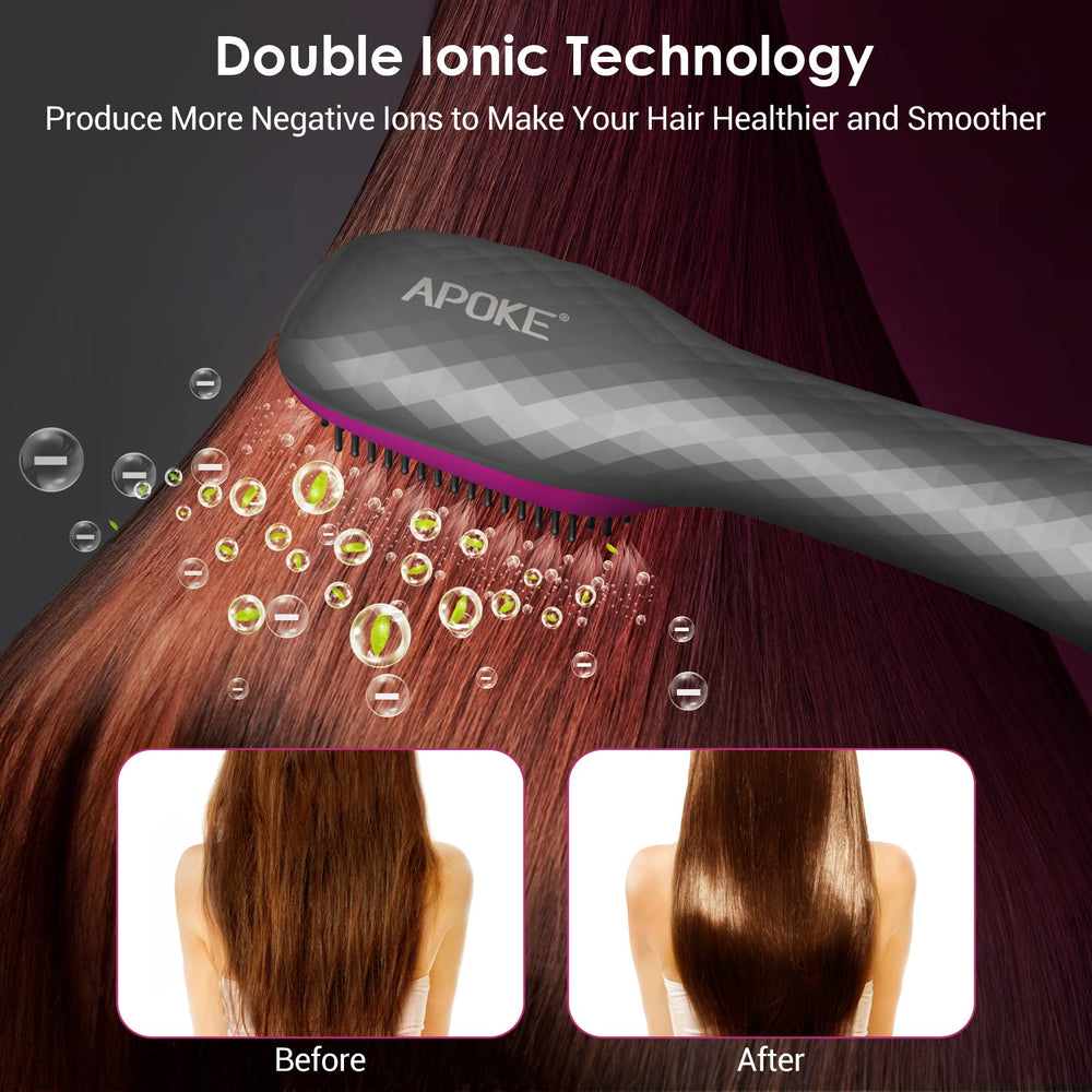APOKE 3-in-1 with 360° swivel cord eases flexible styling.