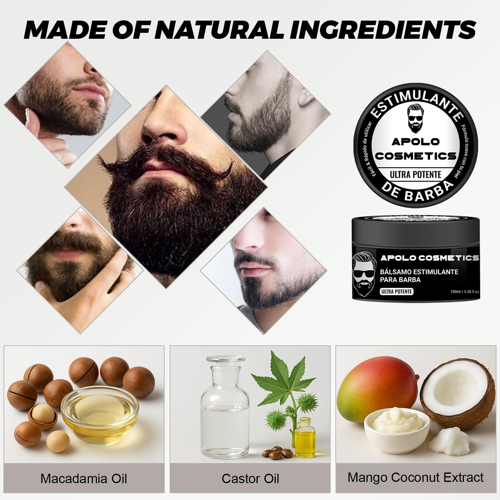 apolo cosmetics premium packaging box and tube conveys premium grooming ritual