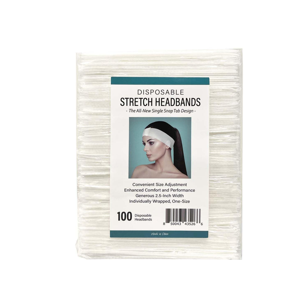APPEARUS 100-pack headbands simplify inventory for busy studios.
