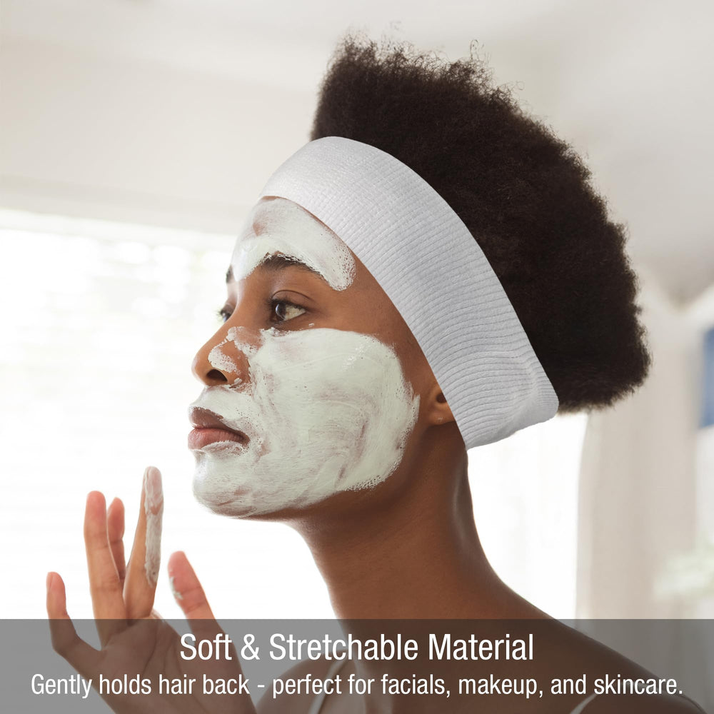 APPEARUS headband supports makeup application with unobstructed access.