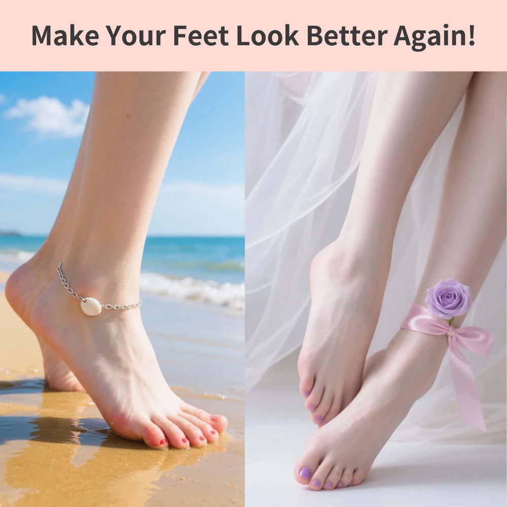 APRELM AprElm in-use rose pink foot file supports gentle at-home foot care