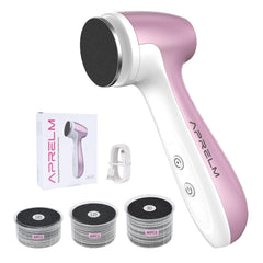APRELM AprElm E7 foot-callus remover front view highlighting ergonomic grip for easy foot care