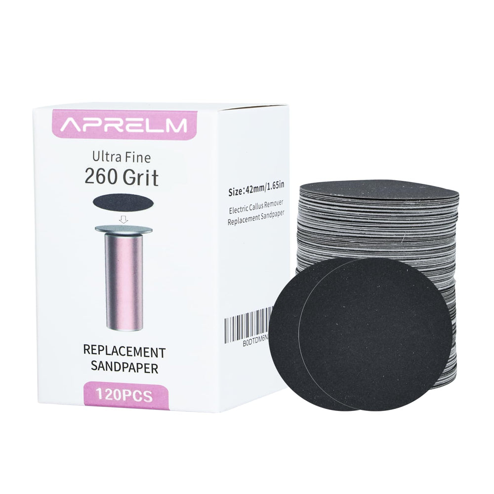 APRELM 260 grit ultra-fine disc for precise foot smoothing