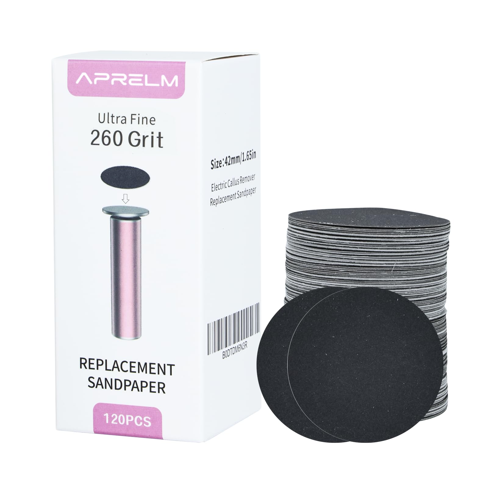 APRELM foot care session with replaceable discs