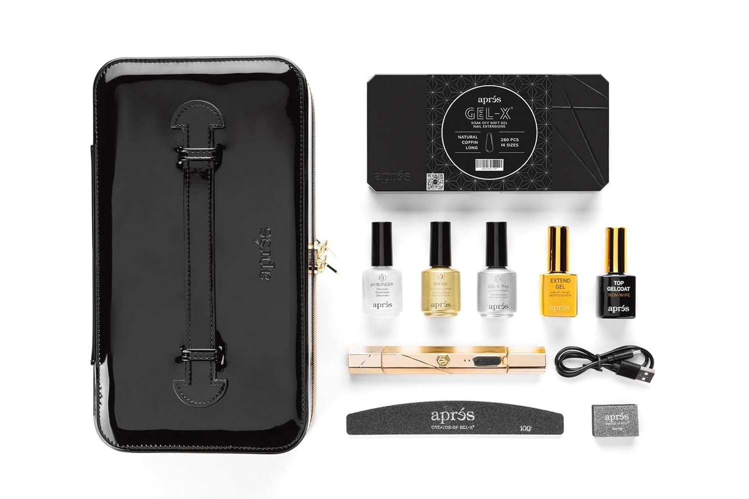 APRÉS Gel-X acetone soak-off removal is quick and gentle.