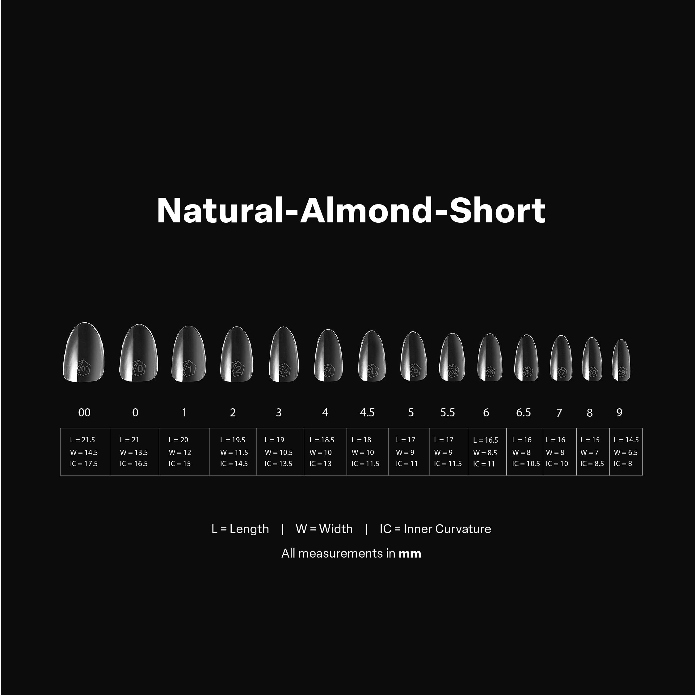 APRÉS Gel-X Almond thin-base design reduces filing during prep