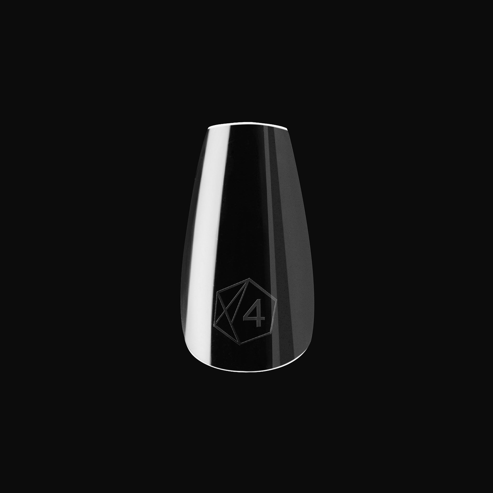 APRÉS Gel-X coffin tips sculpted curve for dramatic nail look