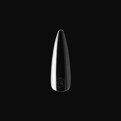 Gel-X tips shown during application to illustrate long-lasting wear