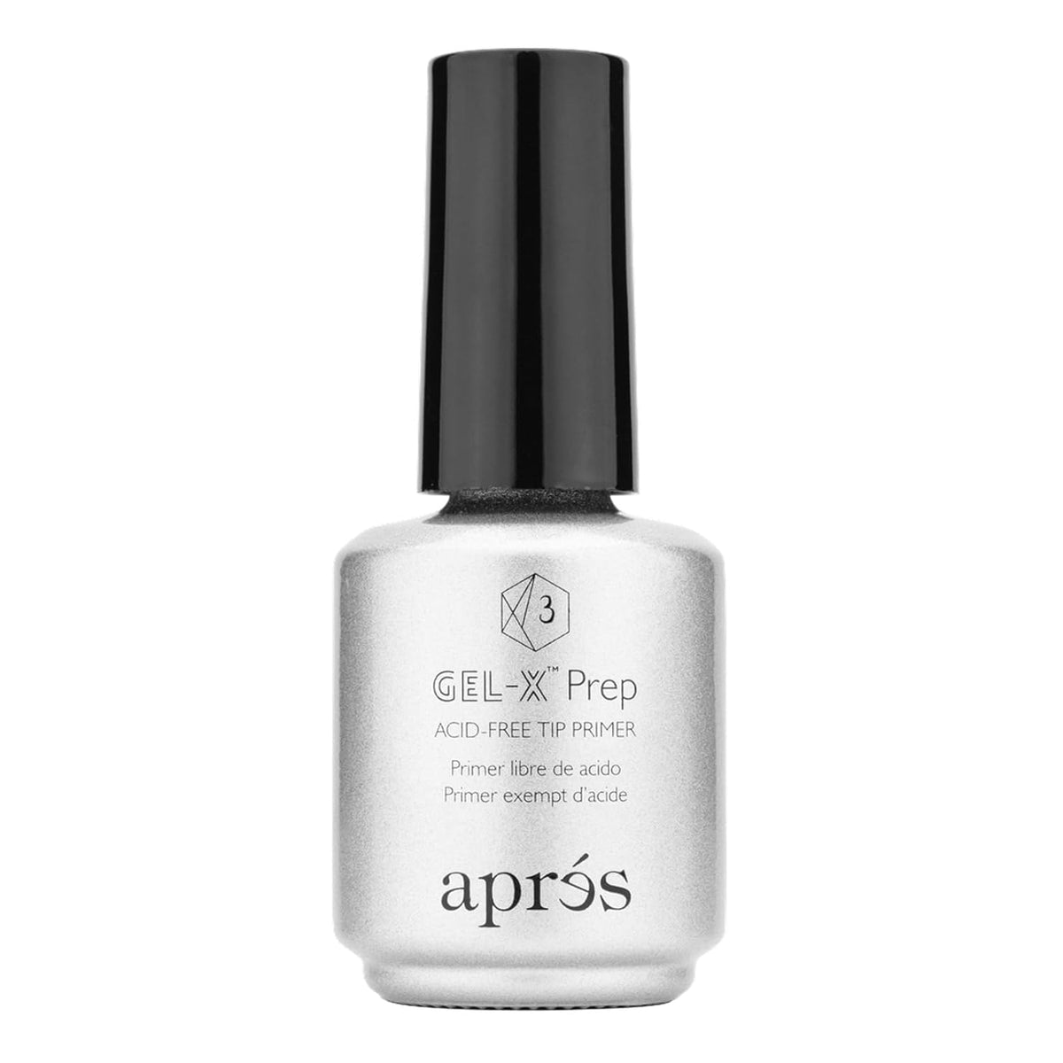 APRÉS Gel-X Prep inside tip-etch for better adhesion and longer-lasting extensions.