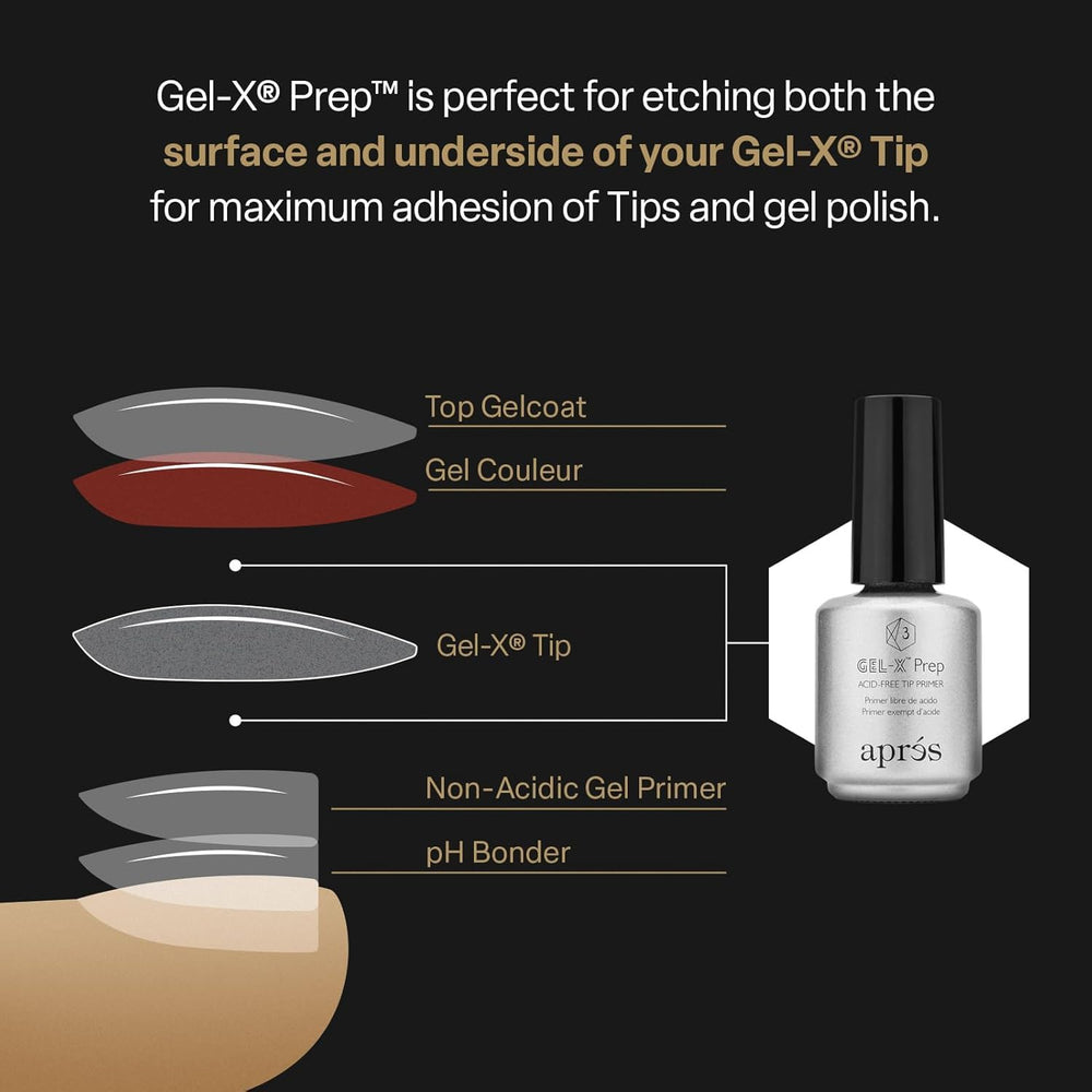APRÉS Gel-X Prep professional-grade results at home with minimal steps.