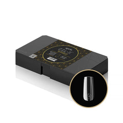 APRÉS Gel-X square tip box showing 280 soft gel tips for durable, easy-to-remove extensions.
