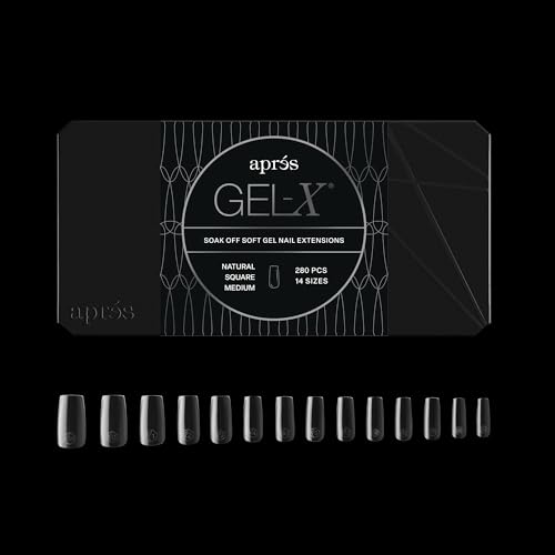 APRÉS Gel-X thinner base creates seamless finish with less filing.