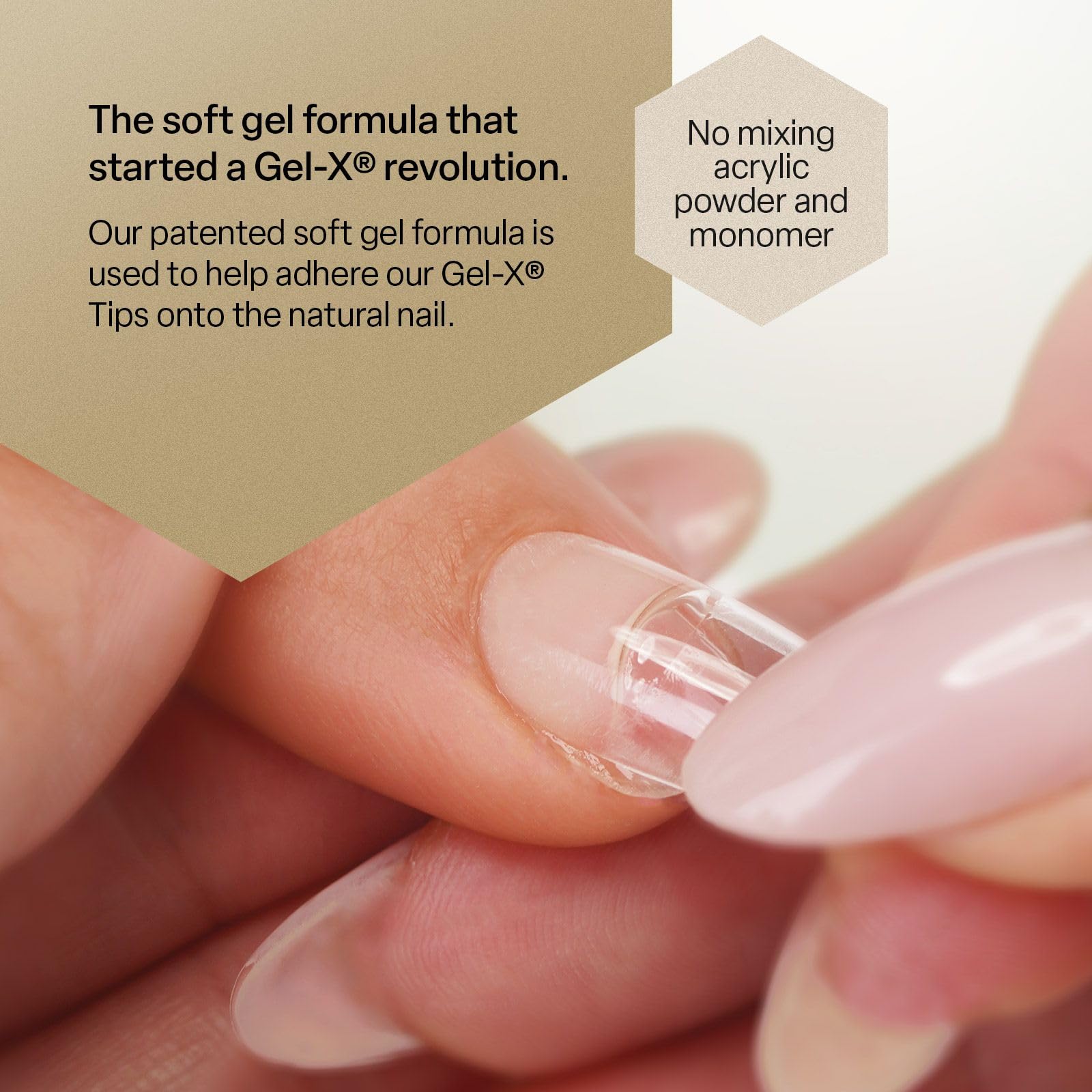 APRÉS Soak-off removal process illustrating easy, gentle nail removal.