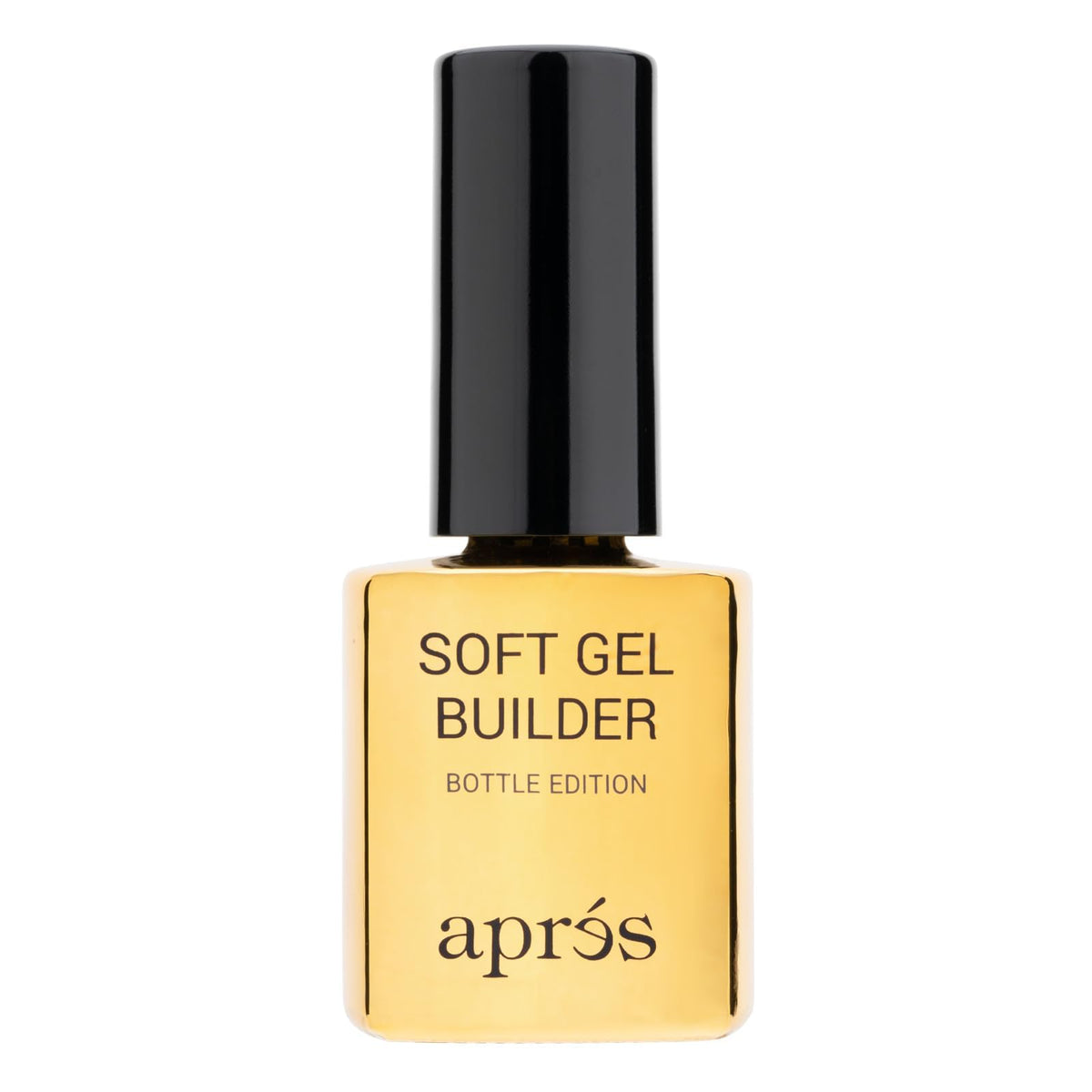 APRÉS Soft Gel Builder bottle pour for a smooth surface finish.