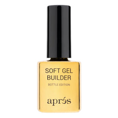 APRÉS Soft Gel Builder bottle pour for a smooth surface finish.