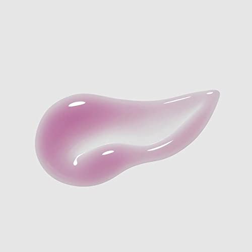 APRILSKIN application on facial skin highlighting quick absorption and plumping effect.