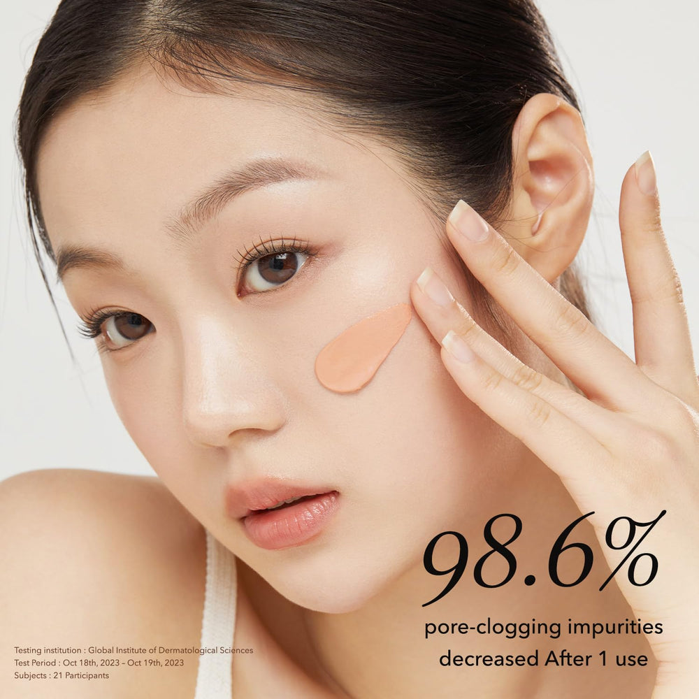 APRILSKIN Carrotene eucalyptus particles offer gentle exfoliation for all skin types.