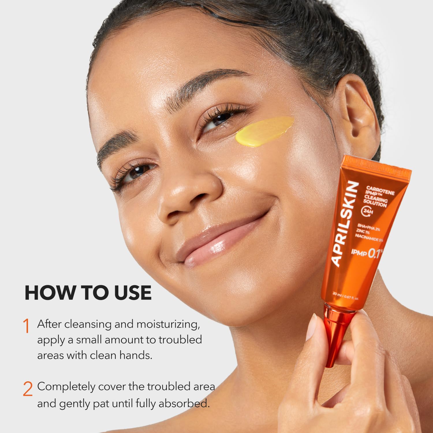 APRILSKIN Allure Best of Beauty badge on product packaging.
