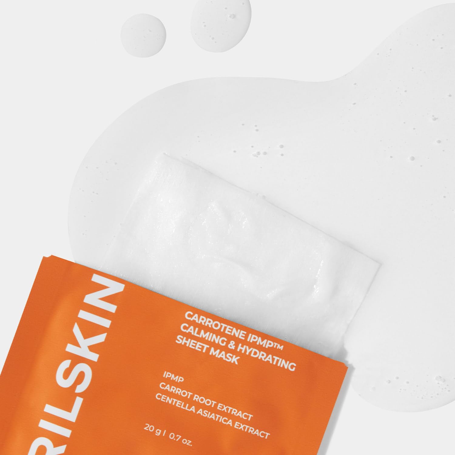 APRILSKIN Carrotene IPMP sheet mask cools and refreshes skin